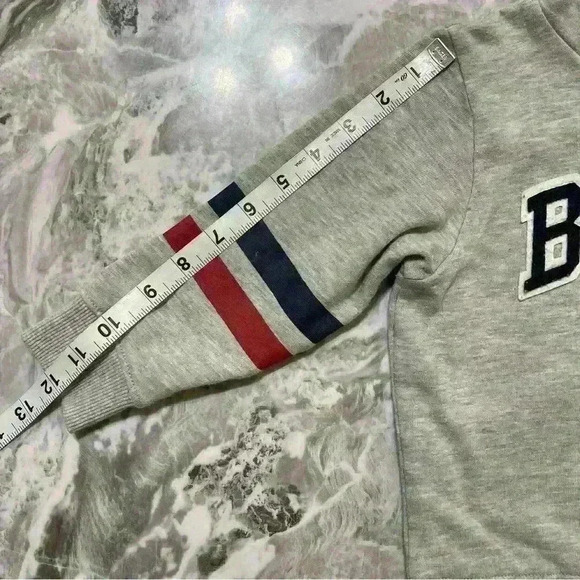 H&M Kids hooded top light gray Brkln Size 2-4y - Picture 7 of 10